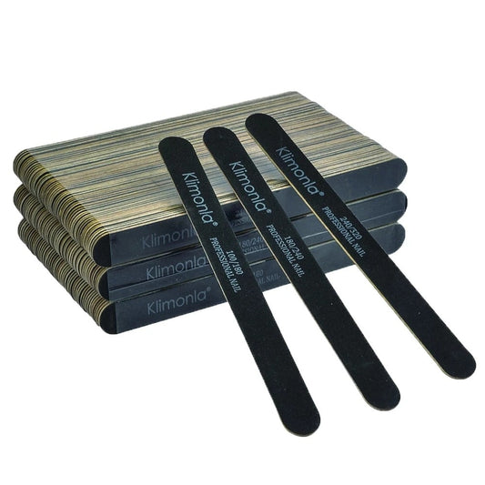 Achieve Perfect Nails with 5/10/20-Piece Wooden Nail File Set | Manicure Tools