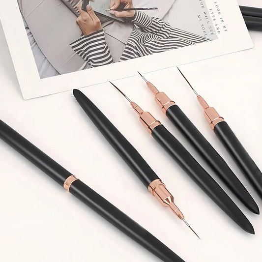 ProStripe Nail Art Brush | Precision Line Painting Pen for Manicure